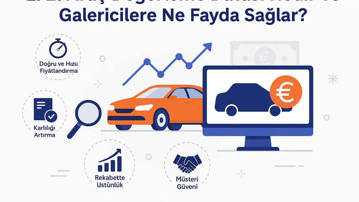 2. El Araç Değerleme Datası Nedir ve Galericilere Ne Fayda Sağlar?