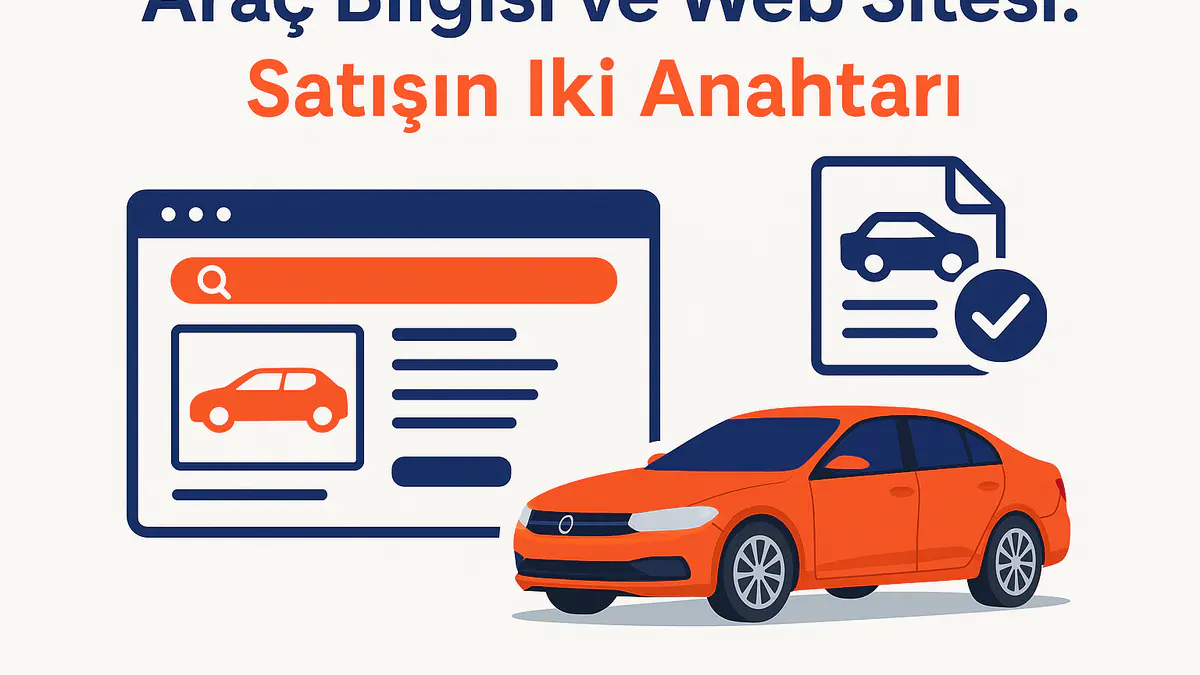Araç Bilgisi ve Web Sitesi: Satışın İki Anahtarı