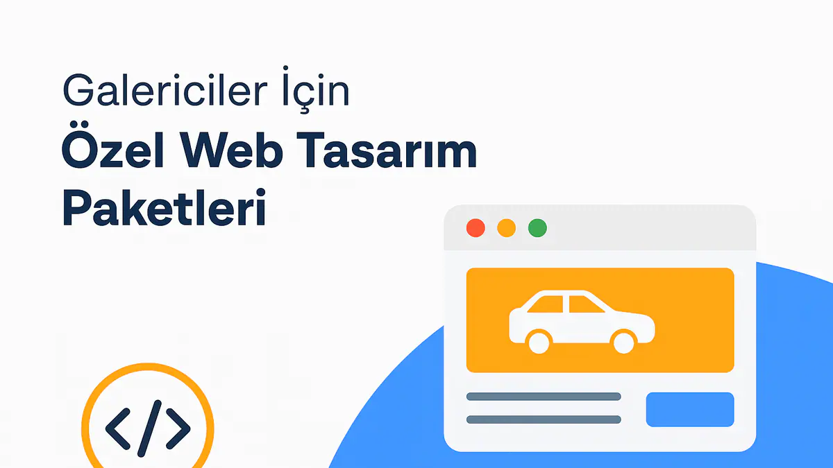Galericiler İçin Web Sitesi Paket Seçimi