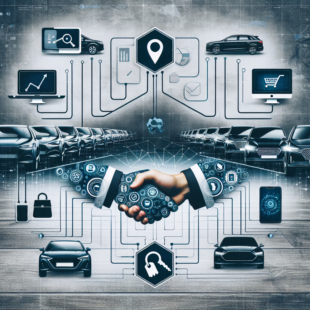 ALT etiketi: "Dijital satış stratejileriyle arabalarını tanıtan galerici"