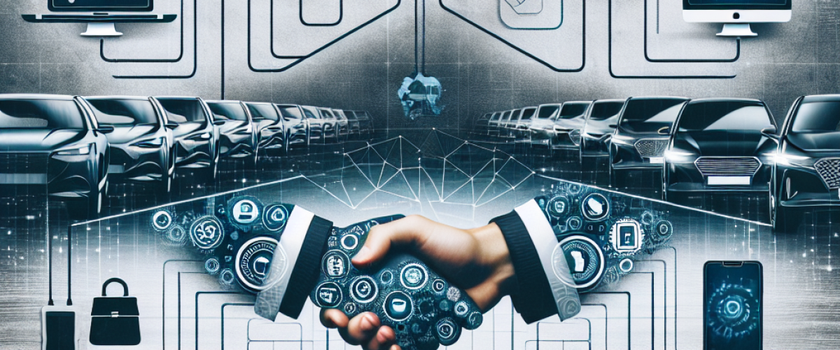 ALT etiketi: "Dijital satış stratejileriyle arabalarını tanıtan galerici"